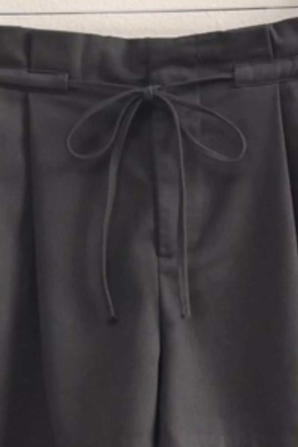 Hazel Blues® | HYFVE High-Waisted Washed Twill Paperbag Shorts