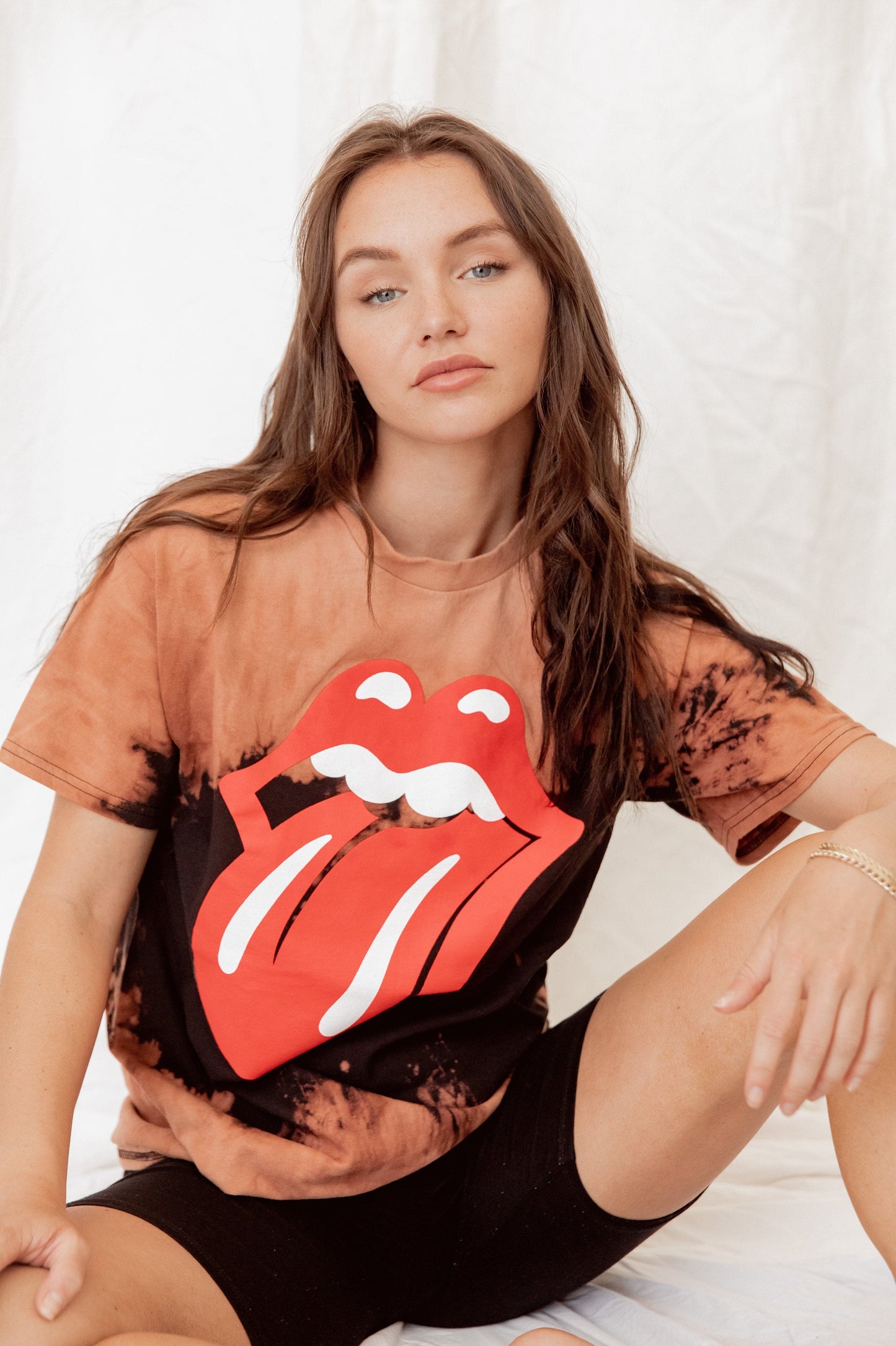 Rolling Stones Tie Dye Tee