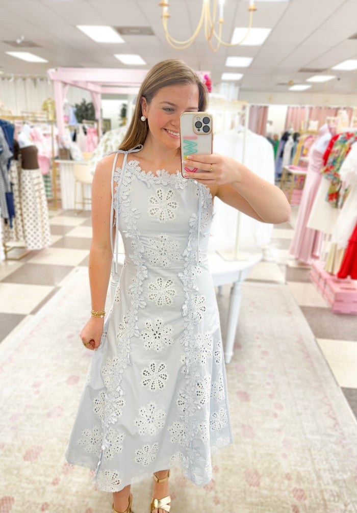 Mary Periwinkle Dress