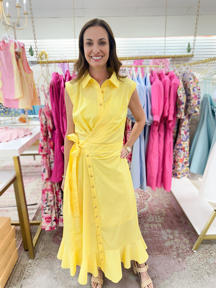 Let's Make Lemonade (Yellow Maxi Dress)