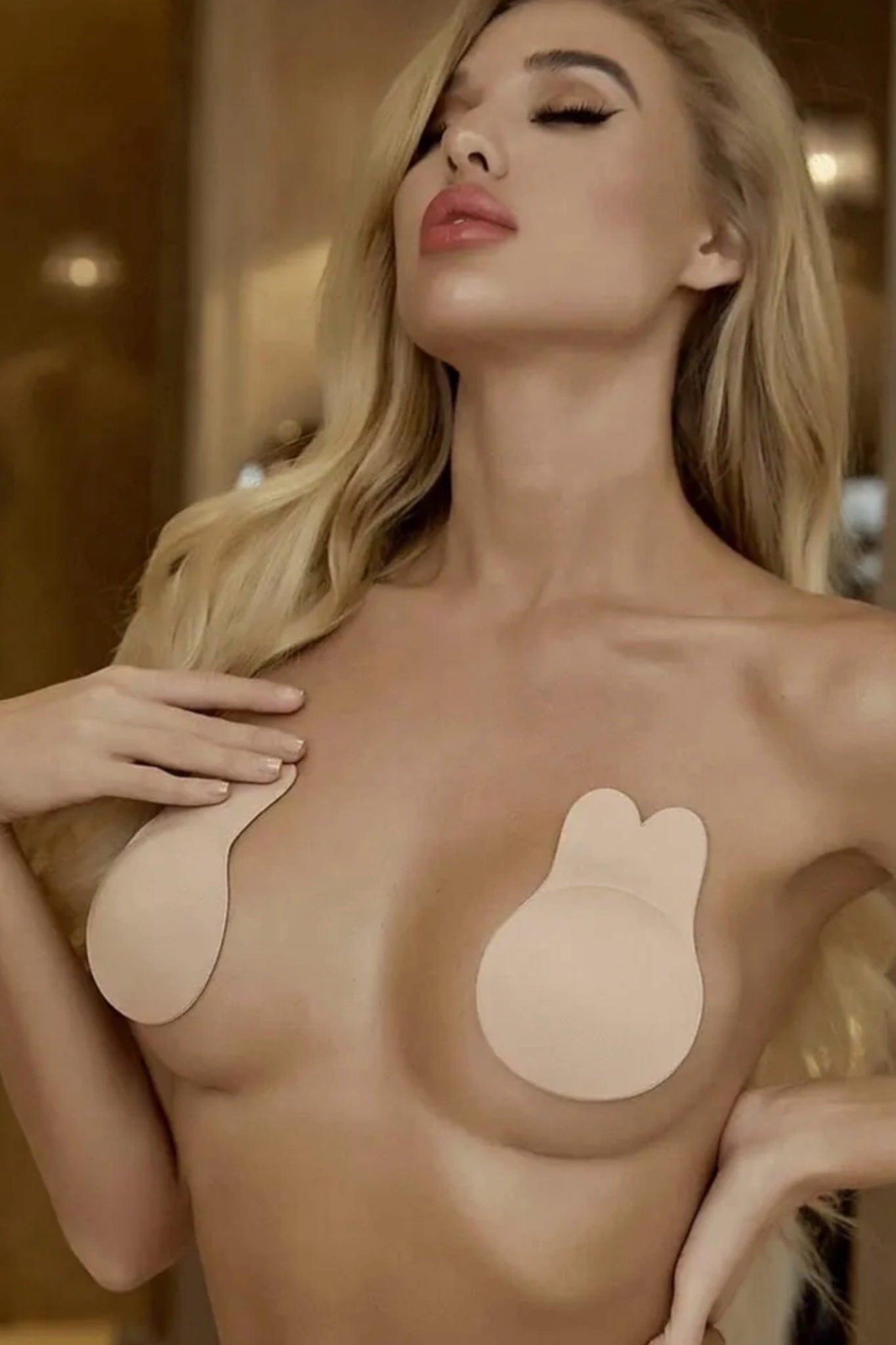 Lift & Shape Bunny Stick On Bra - Perfect for Halters & Backless Designs