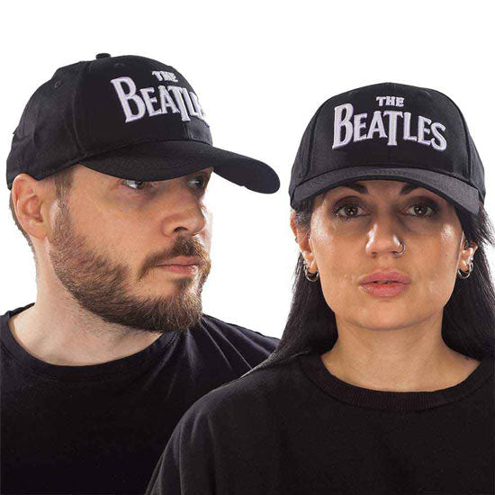 Baseball Hat - The Beatles - White Drop T Logo - Model