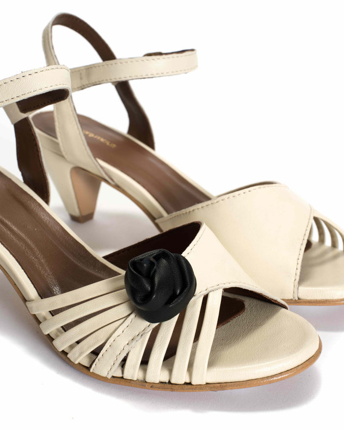 Rose shoe clip Shiny lamb Black - Anonymous Copenhagen Hair