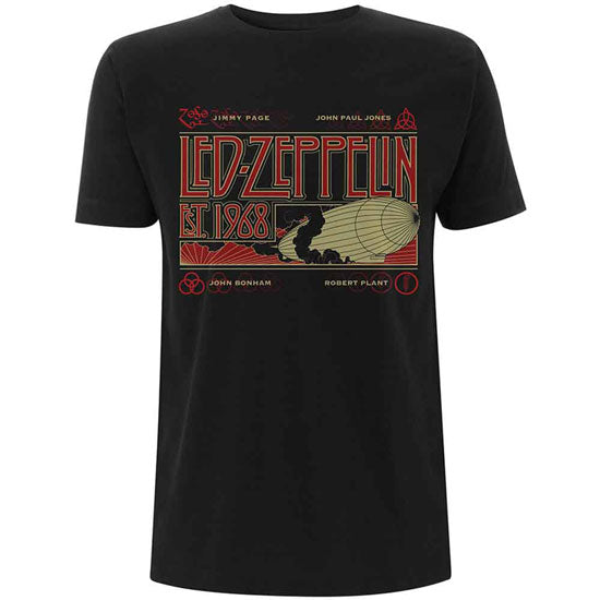 T-Shirt - Led Zeppelin - Zeppelin & Smoke