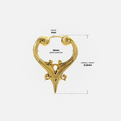 MYSTIC CREST EARRINGS
