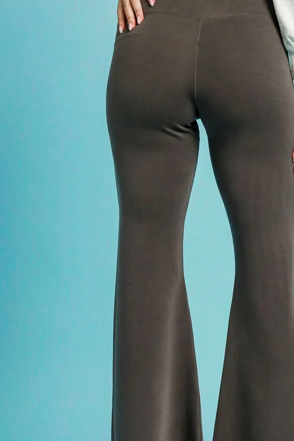 Hazel Blues® |  Umgee High-Waisted Flare Leggings