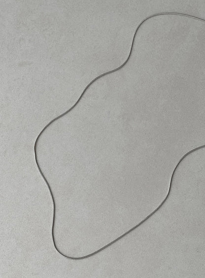 Cady Chain Belt Silver
