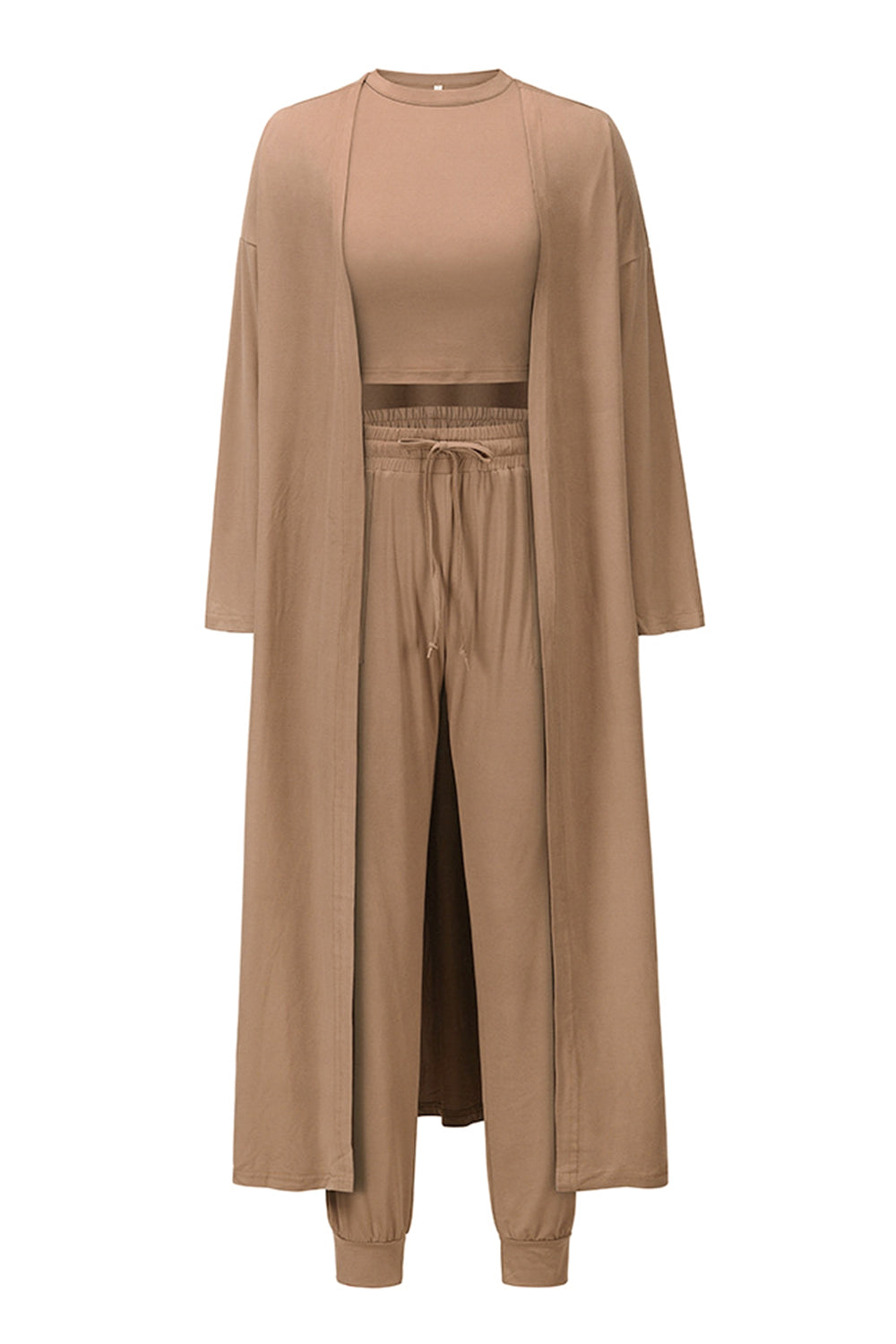 Hazel Blues® |  Tank, Pants, and Cardigan Set with Pockets
