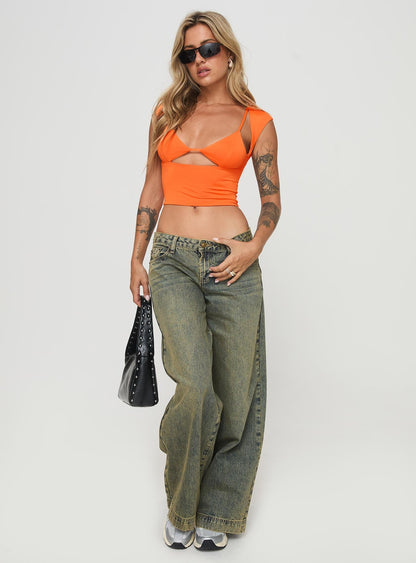 Bolden Top Orange