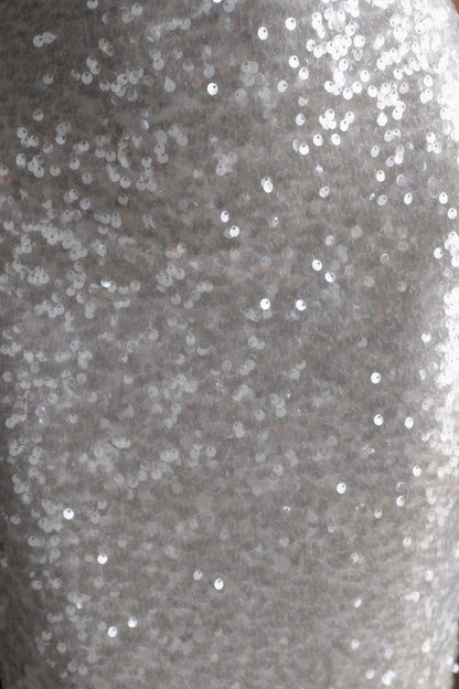 Makari Sequin Maxi Dress - White
