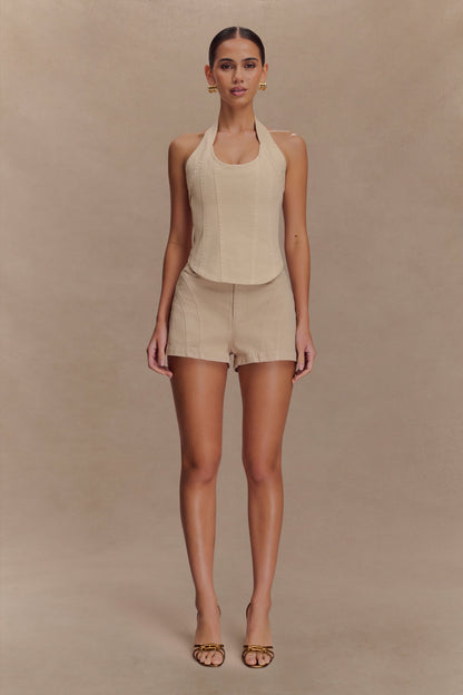 Meadow Denim Shorts - Stone Wash