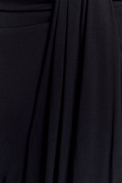 Ramona Modal Straight Leg Pant - Black