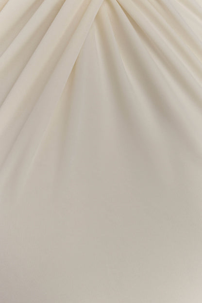Elyna Slinky Halter Maxi Dress - Ivory