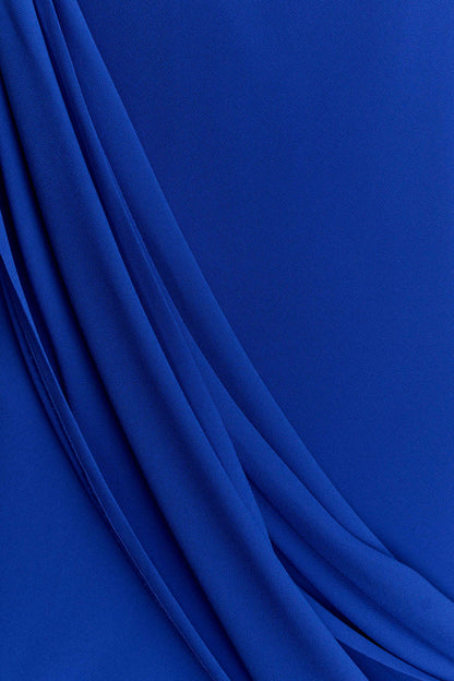 Leena Chiffon Maxi Dress - Cobalt