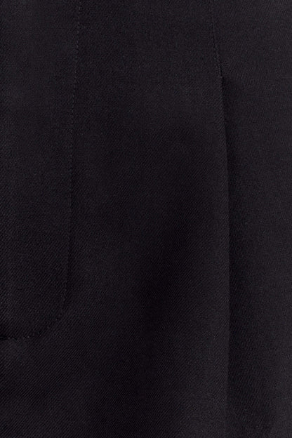 Olie Barrel Leg Suiting Pants - Black