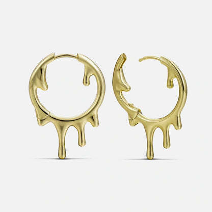 MOLTEN DROP EARRINGS