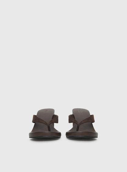 Billini Ravyn Heels Dark Cacao Faux Suede