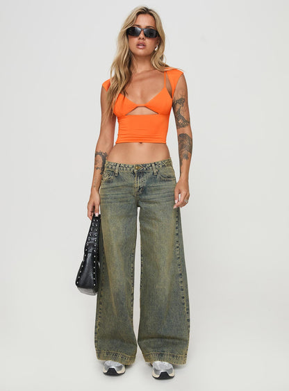 Bolden Top Orange