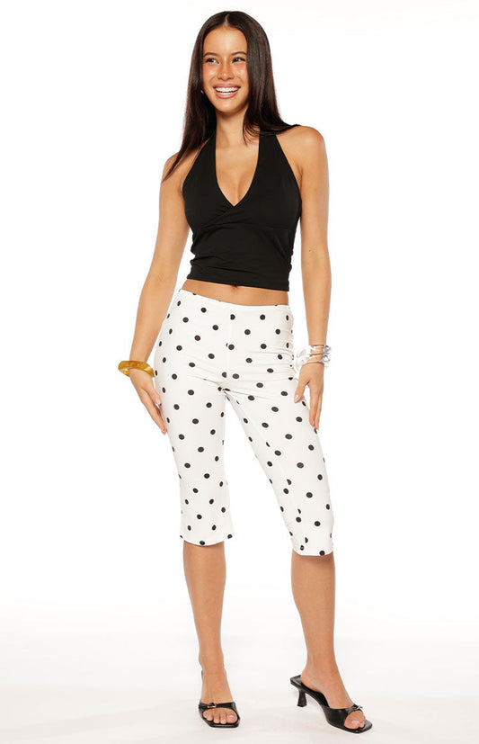 Lioness Starlet Capri Cream Polka