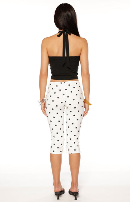 Lioness Starlet Capri Cream Polka
