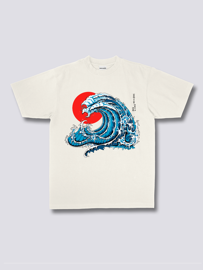 Front Print - Wavy Phoenix T-shirt