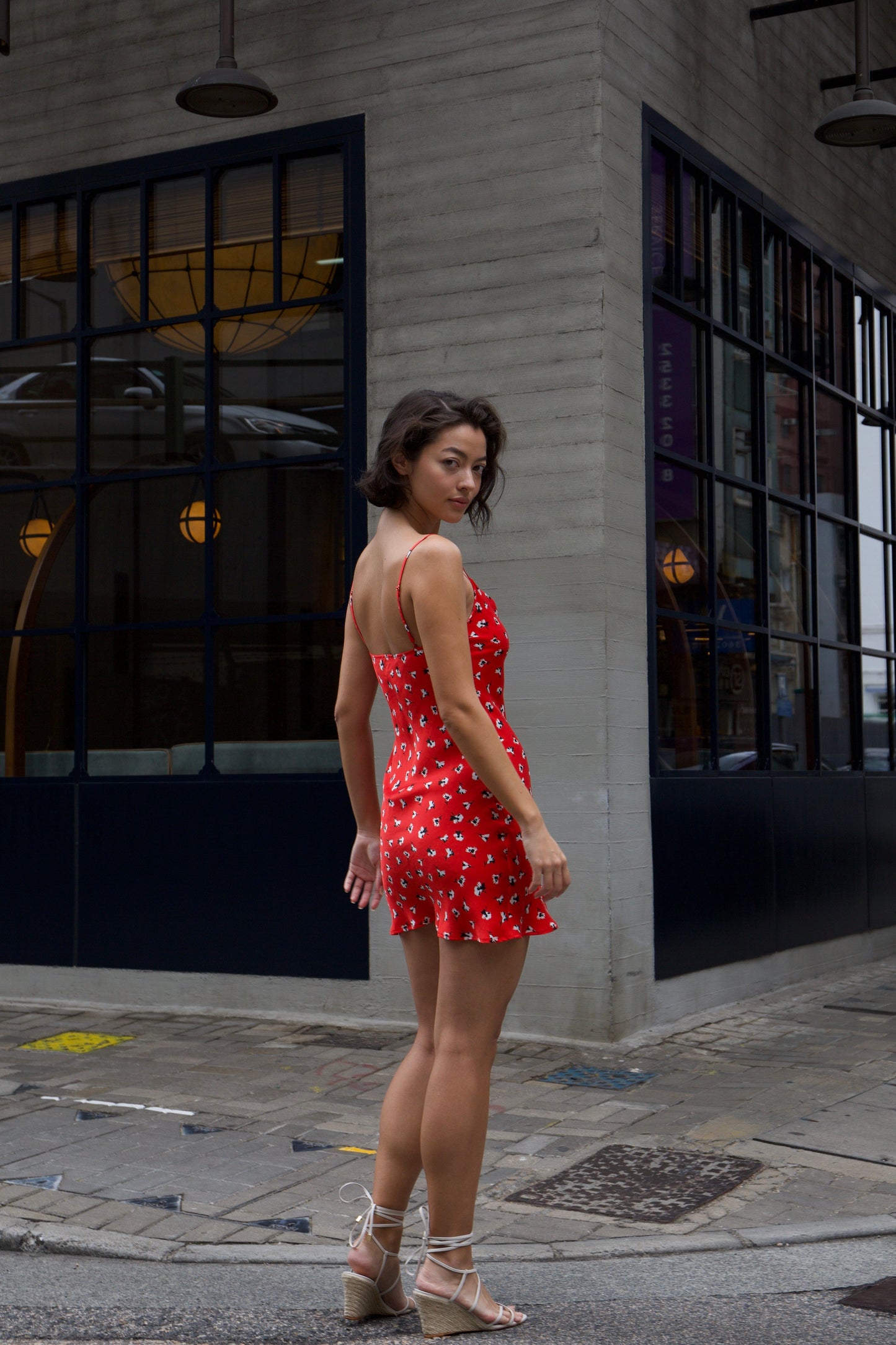 Mini Slip Dress - Wildflower Print - Last Chance Archive