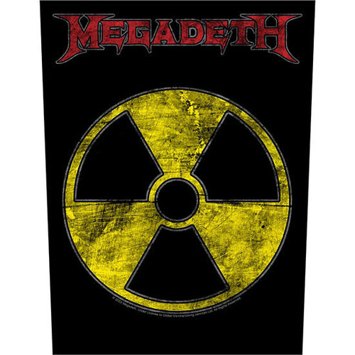 Back Patch - Megadeth - Radioactive