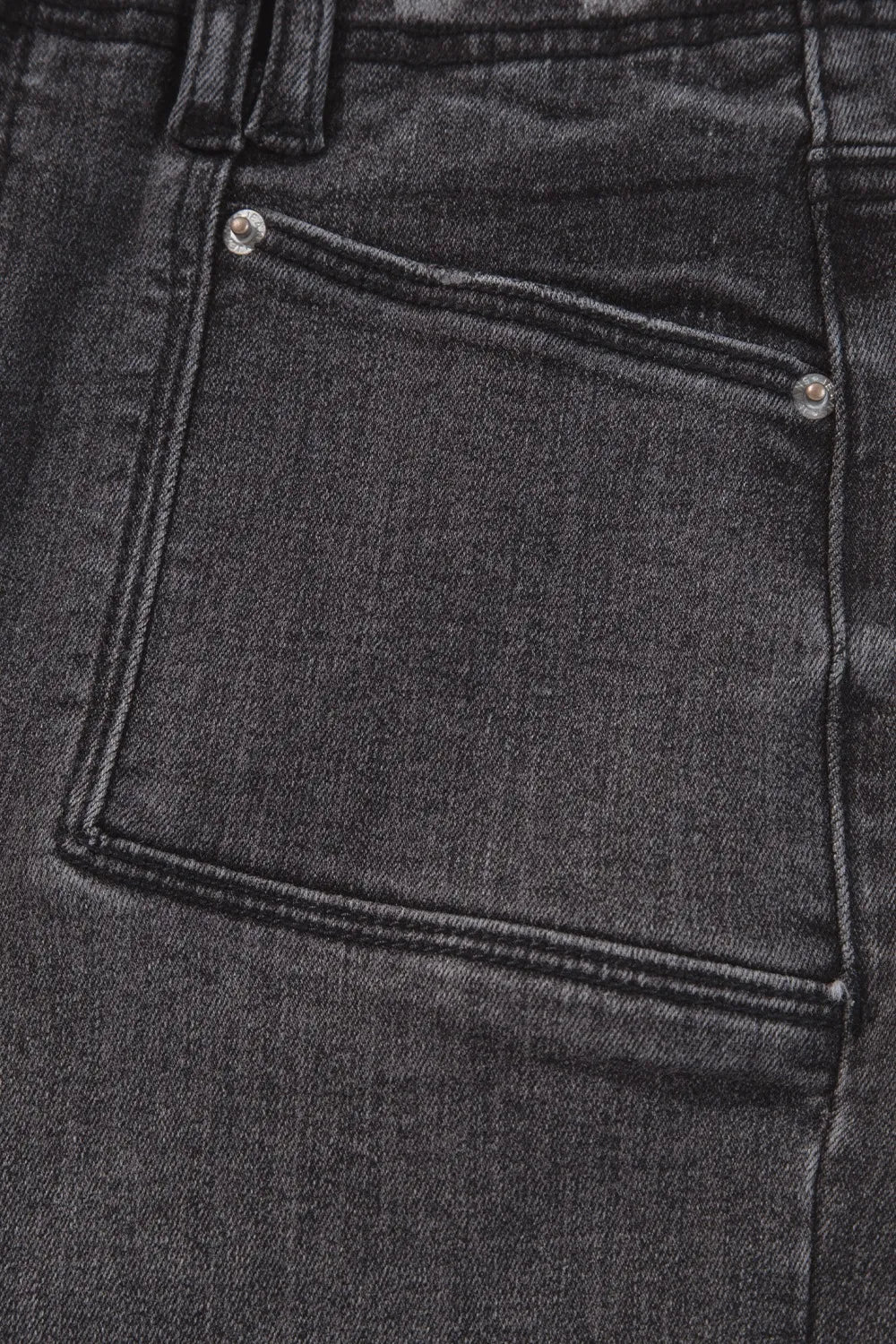Hazel Blues® |  High-Waisted Wide-Leg Vintage Wash Jeans