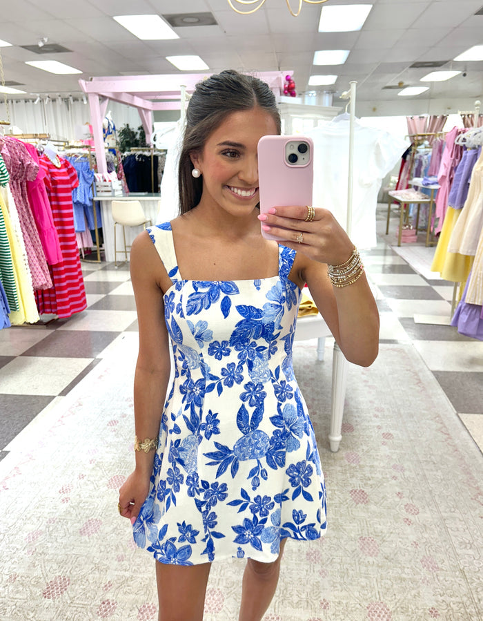 Garden Party Romper Dress