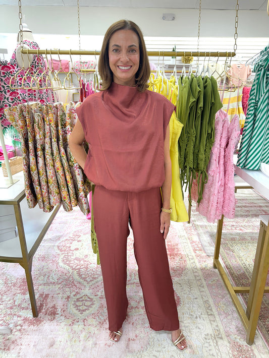 Jenna Rust Trouser Pant