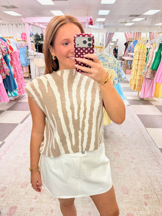 Julia Skort/Skirt (White)