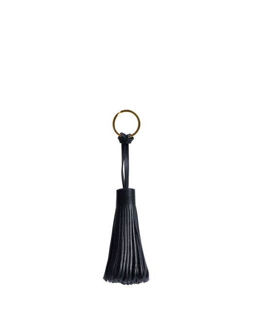 Katty fringe keyring Soft calf Black - Anonymous Copenhagen Small Leather Goods