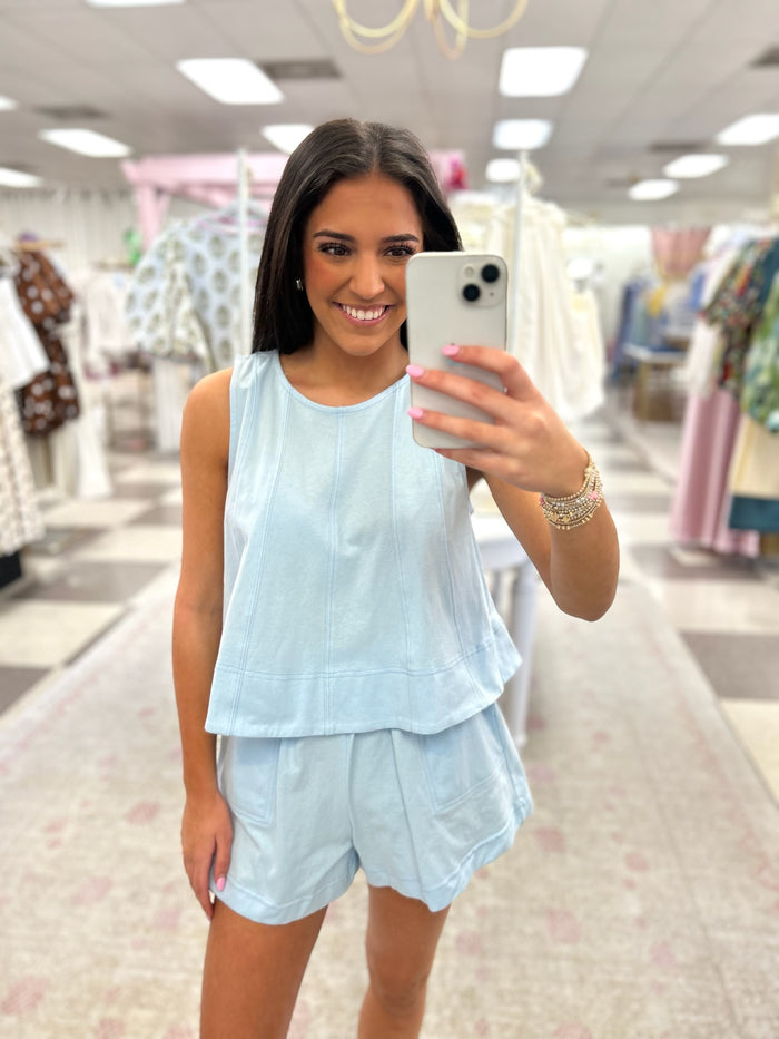 Let's Travel Light Blue Set