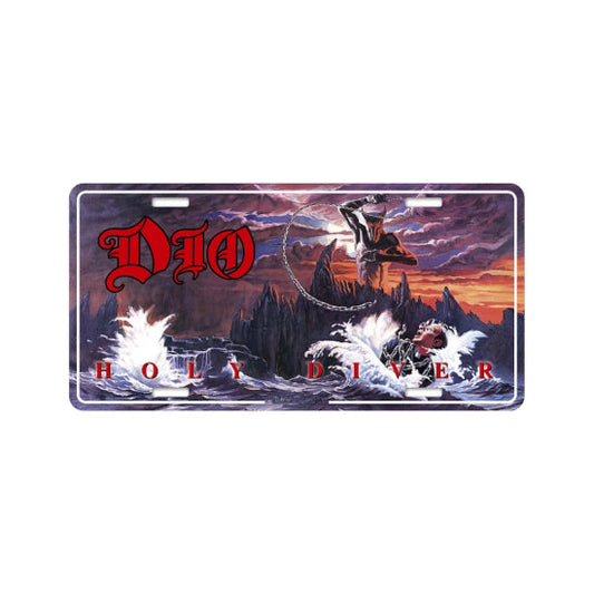 License Plate - DIO - Holy Diver