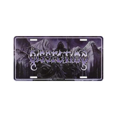 License Plate - Dissection - Storm of the Light's Bane