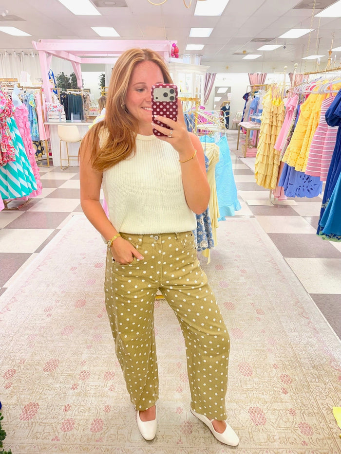 Maple Lane Polka Dot Pants