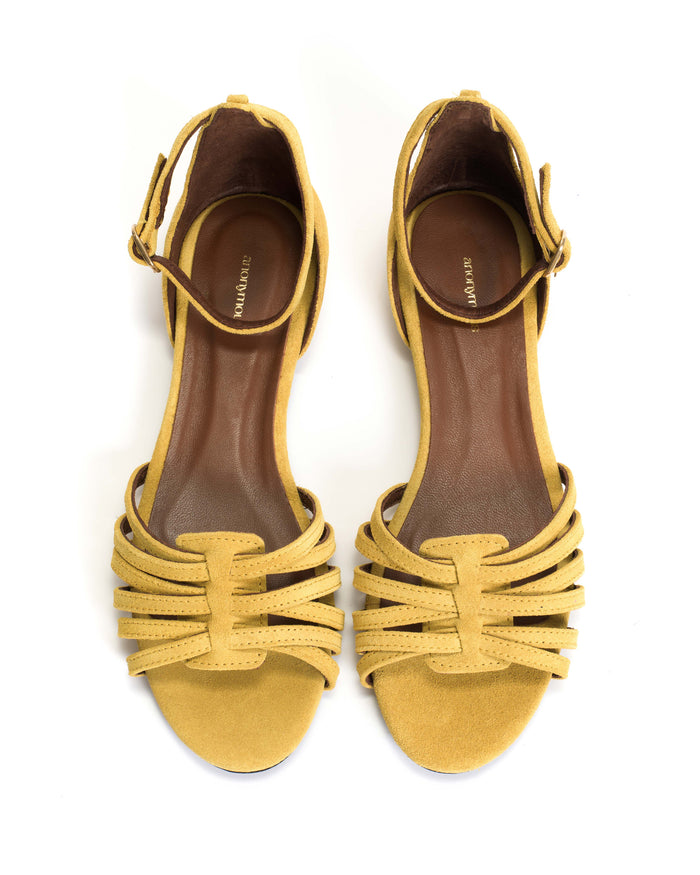 Mareike 10 Calf suede Pineapple ice - Anonymous Copenhagen