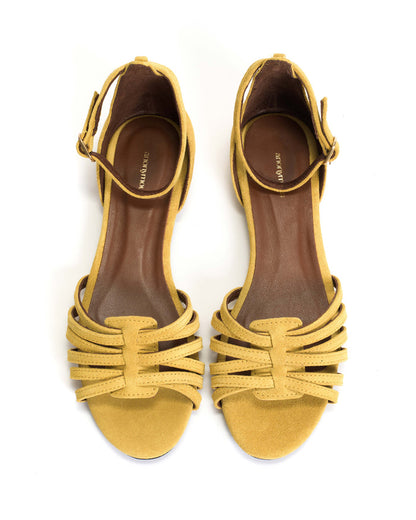 Mareike 10 Calf suede Pineapple ice - Anonymous Copenhagen