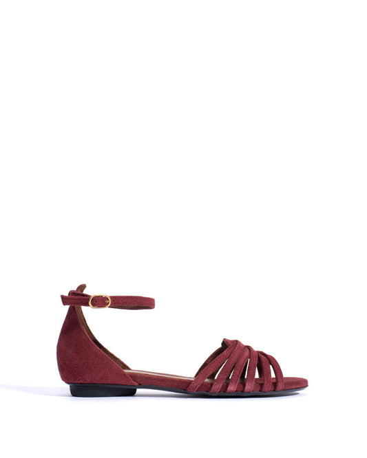 Mareike 10 Calf suede Pomegranate - Anonymous Copenhagen Shoes