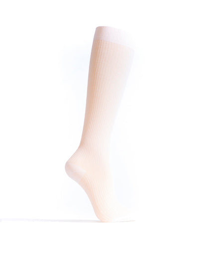 Noa mid calf glitter socks 52% nylon 48% polyester Cream - Anonymous Copenhagen Socks