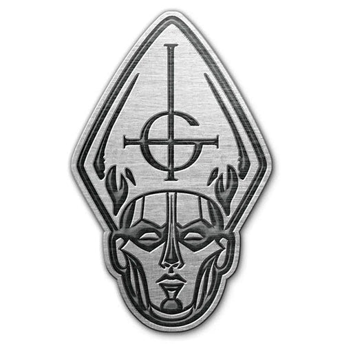 Pin Badge - Ghost - Papa Head