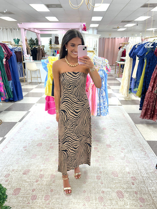 Saturday in the South Midi Dress
