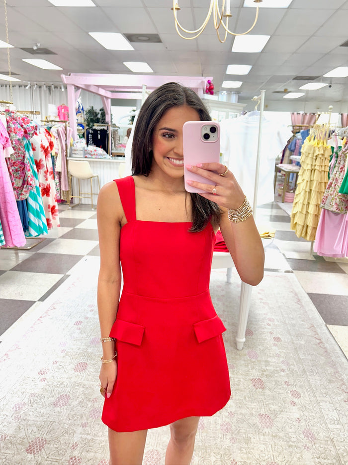 Seeing Red Mini Dress