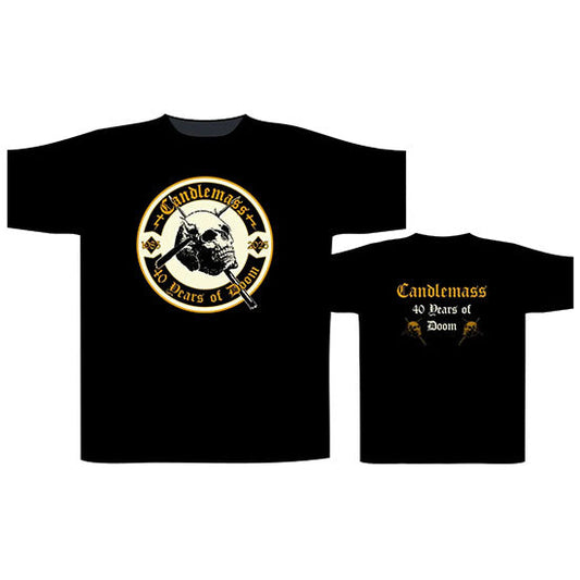 T-Shirt - Candlemass - 40 Years of Doom