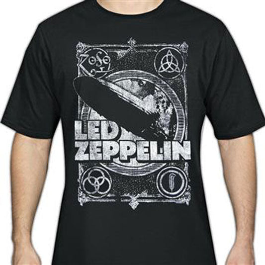 T-Shirt - Led Zeppelin - Crashing Blimp