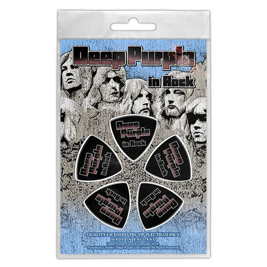 Tri-Tip Guitar Picks - Deep Purple - In Rock
