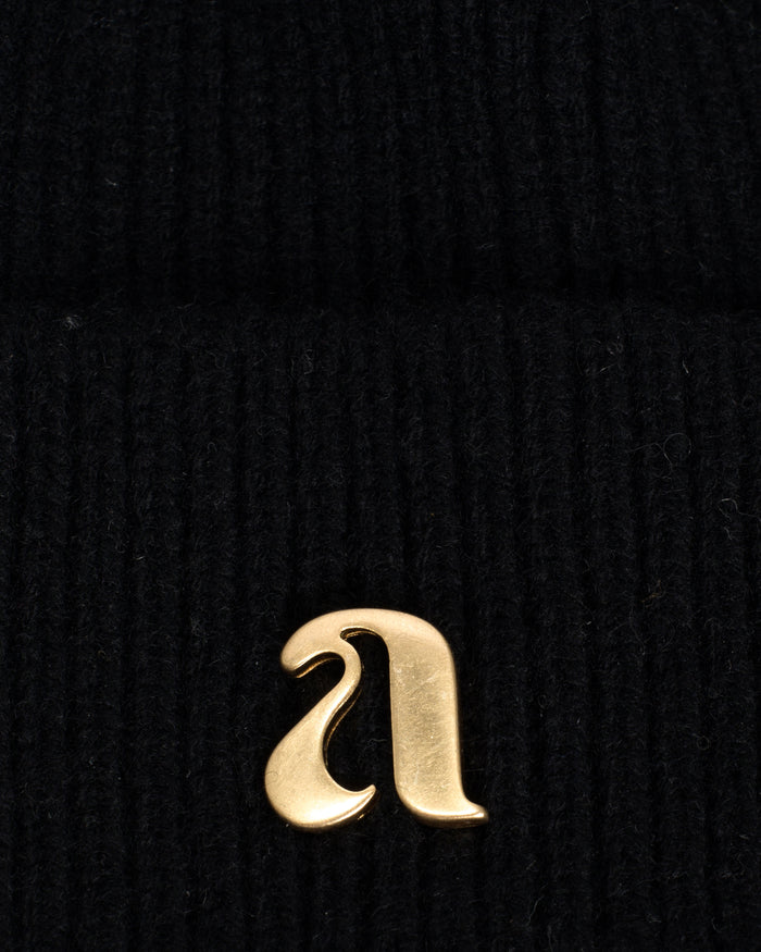 Vinni beanie 100% cashmere Black - Anonymous Copenhagen