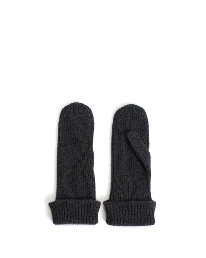 Vinni mitten 100% cashmere Dark grey - Anonymous Copenhagen